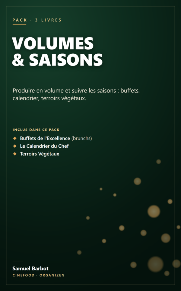 Volumes et Saisons